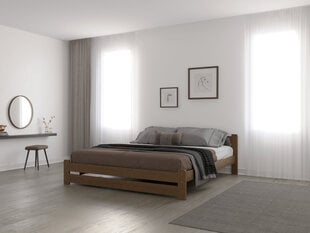 Кровать Karolina 160x200, дуб цена и информация | Кровати | 220.lv