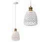 Piekaramā lampa APP1006-1CP WHITE U cena un informācija | Lustras | 220.lv