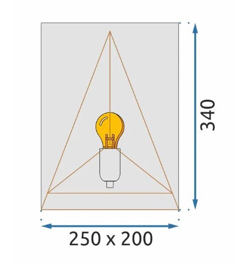 Sienas lampa Sienas lampa App1095-1W Melns cena un informācija | Sienas lampas | 220.lv