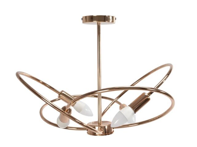 Lampa 4 Rose Gold APP1092-4C cena un informācija | Lustras | 220.lv