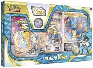 Карточная игра Pokemon TCG - Lucario VSTAR Premium Collection цена и информация | Настольные игры, головоломки | 220.lv