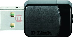 D-LINK USB DWA-171 2.4 GHz a 5GHz cena un informācija | Adapteri un USB centrmezgli | 220.lv