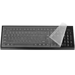 Защитный силиконовый чехол для настольной клавиатуры Techly цена и информация | Клавиатуры | 220.lv