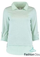 Hailys sieviešu džemperis 2in1 LINDA DZ/PL*08, zaļš/balts cena un informācija | Sieviešu džemperi | 220.lv