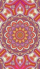 Dimanta mozaīkas rozā mandala 30x50 cm cena un informācija | Dimantu mozaīkas | 220.lv