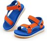 IceUnicorn bērnu sandales, zili oranžas цена и информация | Bērnu sandales | 220.lv
