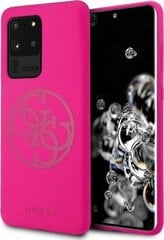 Guess case for Samsung Galaxy S20 Ultra GUHCS69LS4GFU fuchsia hard case 4G Tone On Tone цена и информация | Чехлы для телефонов | 220.lv