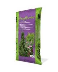 Substrāts skujkokiem un rododendriem Easy Garden, 80 l цена и информация | Грунт, земля, торф, компост | 220.lv