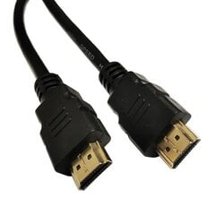 HDMI- HDMI kabelis, 5 m, 1,4 V, ar apzeltītiem savienotājiem cena un informācija | Kabeļi un vadi | 220.lv