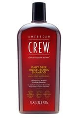 American Crew Classic Deep Moisturizing šampūns vīriešiem 1000 ml cena un informācija | American Crew Smaržas, kosmētika | 220.lv