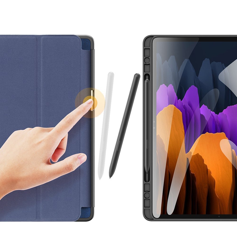 Dux Ducis Samsung Galaxy Tab S7+, S7 FE, Tab S8+ cena un informācija | Somas, maciņi | 220.lv