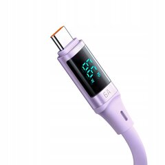 Mcdodo DIGITAL PRO USB TYP-C 5A 66W 1.2m telefona kabelis violets cena un informācija | Savienotājkabeļi | 220.lv