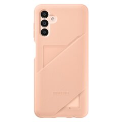 Samsung maciņš ar kartes turētāju, paredzēts Samsung Galaxy A13 5G (EF-OA136TPEGWW), Rozā cena un informācija | Telefonu vāciņi, maciņi | 220.lv