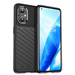 Thunder Case flexible armored cover, paredzēts OnePlus Nord N200 5G, melns цена и информация | Чехлы для телефонов | 220.lv