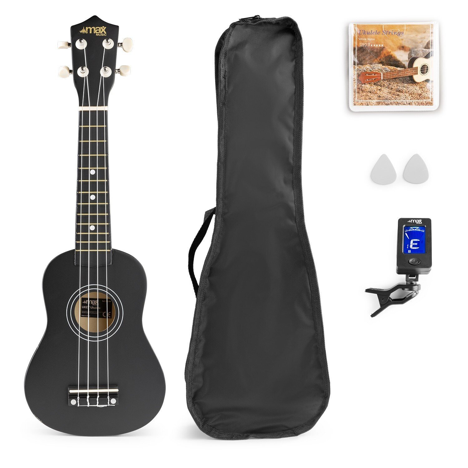 GOPLUS Ukulélé Concert Kit pour Débutants 21 Pouces, Yukulele