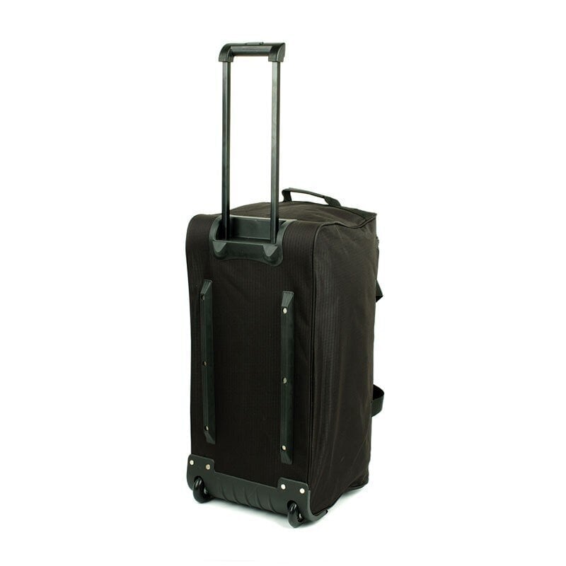 Ceļojumu soma ar riteņiem, melna, 898/65 cena un informācija | Koferi, ceļojumu somas | 220.lv