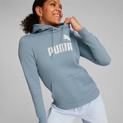 Puma sieviešu džemperis Essentials Logo FL 586789*79, gaiši zils 4064537590768 цена и информация | Женские толстовки | 220.lv