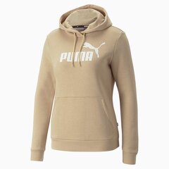 Puma sieviešu džemperis Essentials Logo FL 586789*67, bēšs 4064537741610 цена и информация | Женские толстовки | 220.lv