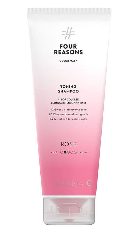 Tonizējošs un kopjošs šampūns krāsotiem matiem 250 ml Four Reasons cena un informācija | Šampūni | 220.lv