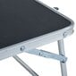 Saliekamais kempinga galds, pelēks, 60x40cm, alumīnijs цена и информация |  Tūrisma mēbeles | 220.lv