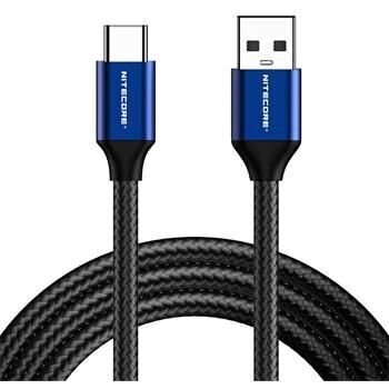 Kabelis Nitocore USB-C TO USB-A 2.0 cena un informācija | Kabeļi un vadi | 220.lv