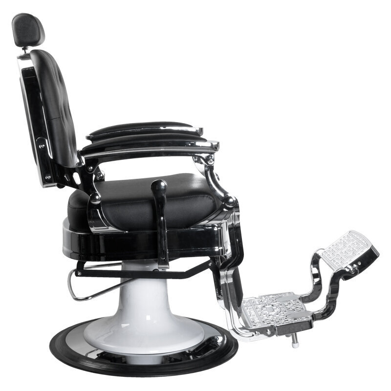 Profesionāls friziera krēsls Gabbiano Ernesto, melns цена и информация | Mēbeles skaistumkopšanas saloniem | 220.lv