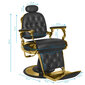 Profesionāls friziera krēsls Gabbiano Francesco, melns cena un informācija | Mēbeles skaistumkopšanas saloniem | 220.lv