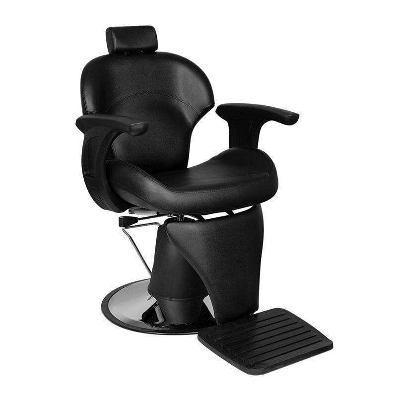 Profesionāls friziera krēsls Gabbiano Igor, melns cena un informācija | Mēbeles skaistumkopšanas saloniem | 220.lv