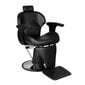 Profesionāls friziera krēsls Gabbiano Igor, melns cena un informācija | Mēbeles skaistumkopšanas saloniem | 220.lv