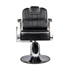 Профессиональное барберское кресло для парикмахерских и салонов красоты GABBIANO MATTEO, черного цвета цена и информация | Мебель для салонов красоты | 220.lv