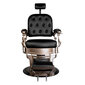 Profesionāls friziera krēsls Gabbiano Old Ernesto, melns цена и информация | Mēbeles skaistumkopšanas saloniem | 220.lv