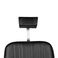 Профессиональное парикмахерское кресло для барбершопаGABBIANO PATRIZIO, черного цвета цена и информация | Мебель для салонов красоты | 220.lv