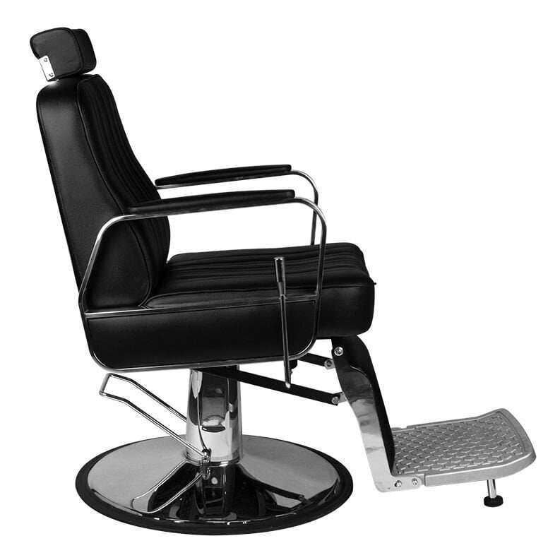 Profesionāls friziera krēsls Gabbiano Patrizio, melns цена и информация | Mēbeles skaistumkopšanas saloniem | 220.lv