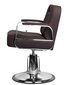 Profesionāls friziera krēsls Gabbiano Rufo, brūns cena un informācija | Mēbeles skaistumkopšanas saloniem | 220.lv