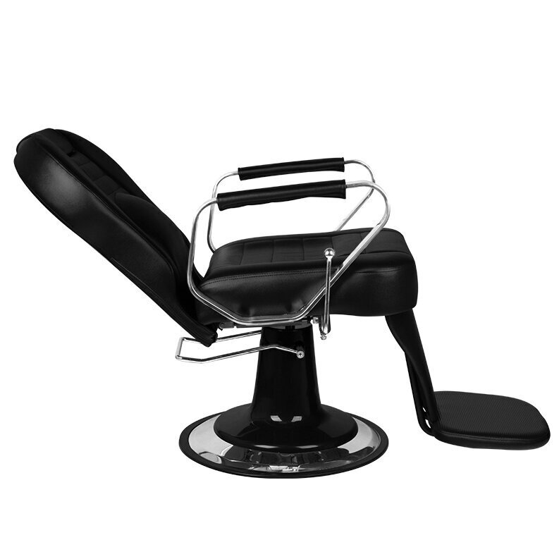 Profesionāls friziera krēsls Gabbiano Tiziano, melns цена и информация | Mēbeles skaistumkopšanas saloniem | 220.lv