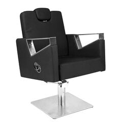 Профессиональное парикмахерское кресло GABBIANO VILNIUS, черного цвета цена и информация | Мебель для салонов красоты | 220.lv