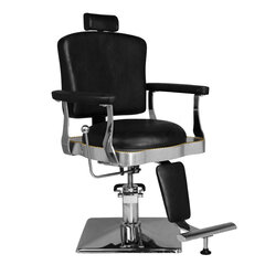 Профессиональное барберское кресло для парикмахерских и салонов красоты SM180, черного цвета цена и информация | Мебель для салонов красоты | 220.lv