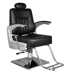 Profesionāls friziera krēsls Hair System SM182, melns цена и информация | Мебель для салонов красоты | 220.lv