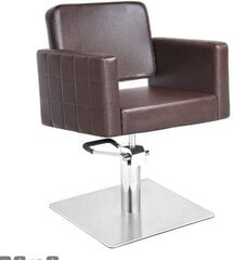 Profesionāls friziera krēsls Gabbiano Ankara, brūns cena un informācija | Mēbeles skaistumkopšanas saloniem | 220.lv