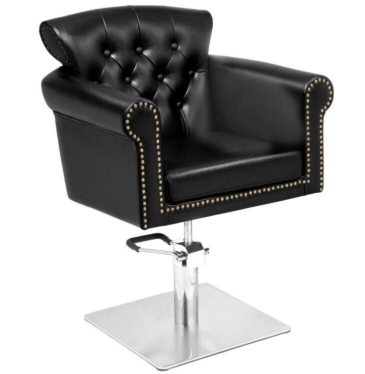 Profesionāls friziera krēsls Gabbiano Berlin, melns cena un informācija | Mēbeles skaistumkopšanas saloniem | 220.lv