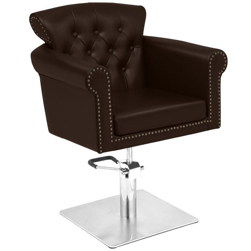 Profesionāls friziera krēsls Gabbiano Berlin, brūns cena un informācija | Mēbeles skaistumkopšanas saloniem | 220.lv