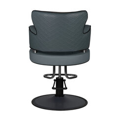 Profesionāls friziera krēsls Gabbiano Eindhoven, tumši pelēks cena un informācija | Mēbeles skaistumkopšanas saloniem | 220.lv