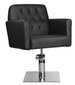 Profesionāls friziera krēsls Gabbiano Hamburg, melns cena un informācija | Mēbeles skaistumkopšanas saloniem | 220.lv