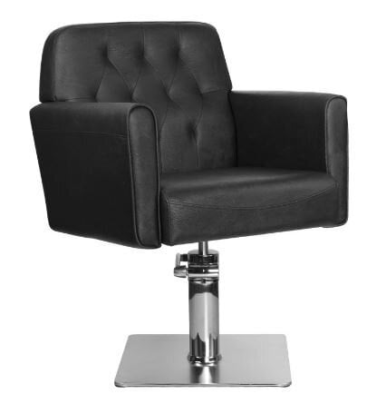 Profesionāls friziera krēsls Gabbiano Hamburg, melns cena un informācija | Mēbeles skaistumkopšanas saloniem | 220.lv