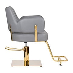 Профессиональное парикмахерское кресло GABBIANO LINZ, серо-золотого цвета цена и информация | Мебель для салонов красоты | 220.lv