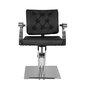 Profesionāls friziera krēsls Gabbiano Lion, melns cena un informācija | Mēbeles skaistumkopšanas saloniem | 220.lv