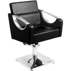 Profesionāls friziera krēsls Gabbiano Talin, melns cena un informācija | Mēbeles skaistumkopšanas saloniem | 220.lv