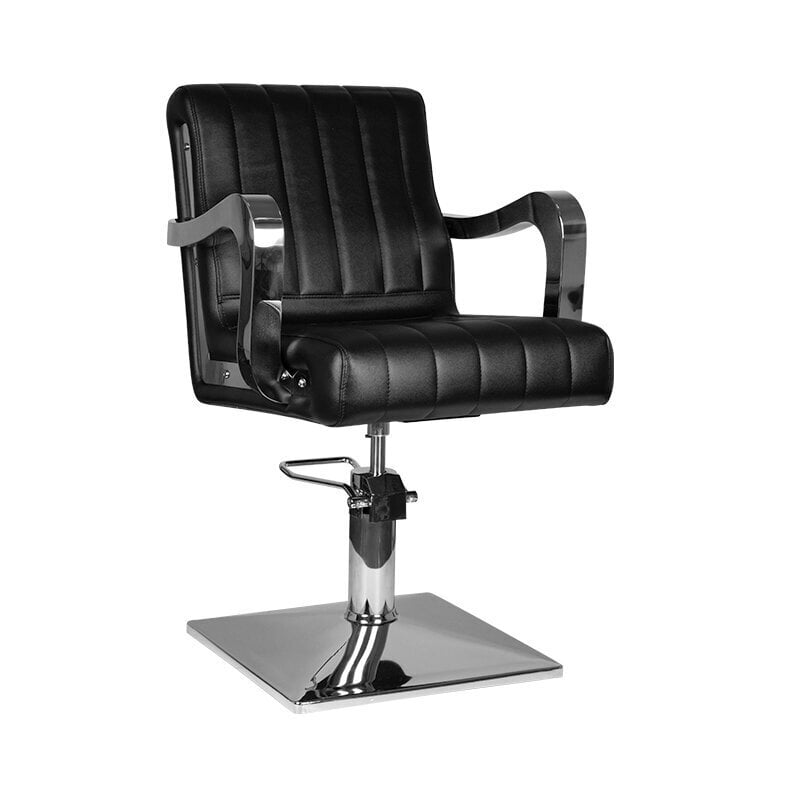 Profesionāls friziera krēsls Gabbiano Tuluza, melns cena un informācija | Mēbeles skaistumkopšanas saloniem | 220.lv