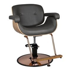 Профессиональное парикмахерское кресло GABBIANO VENECIJA, серого цвета цена и информация | Мебель для салонов красоты | 220.lv