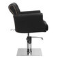 Profesionāls friziera krēsls Hair System Ber 8541, melns cena un informācija | Mēbeles skaistumkopšanas saloniem | 220.lv